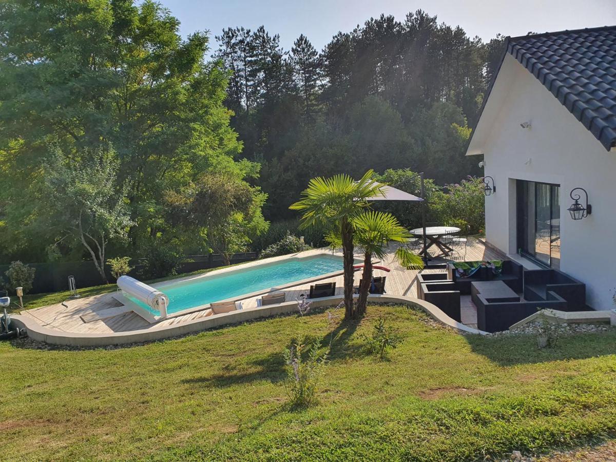 Maison De Vacances Contemporaine, Plein Perigord Pourpre Sainte-Foy-de-Longas Ngoại thất bức ảnh
